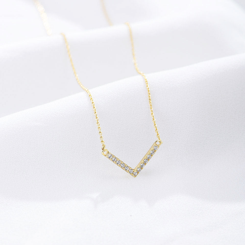 V Edge Necklace