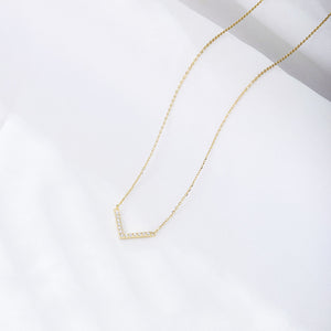 V Edge Necklace