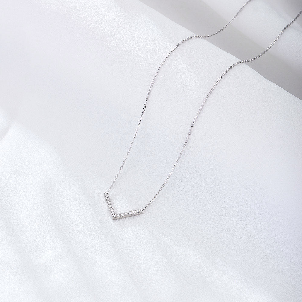 V Edge Necklace