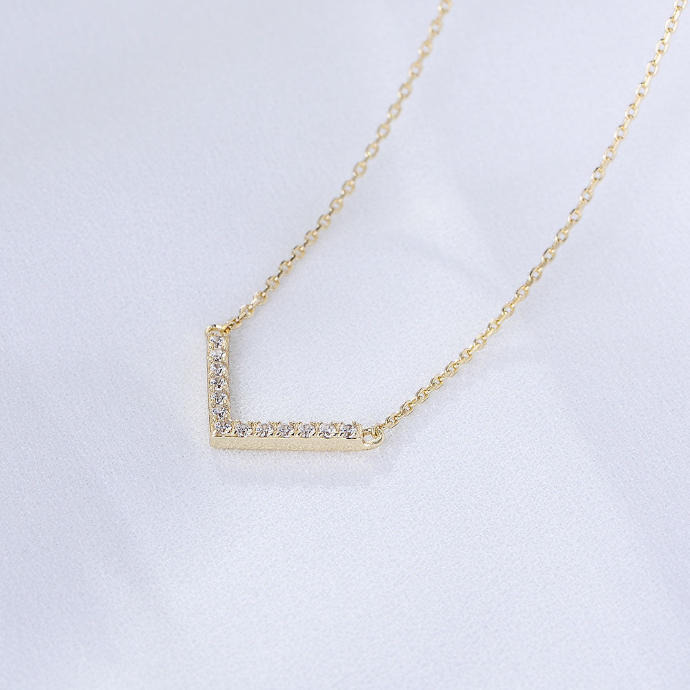 V Edge Necklace