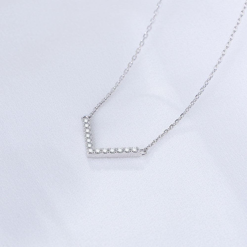V Edge Necklace