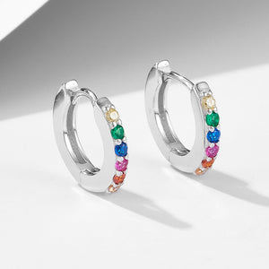 Ruby’s RainbowHoop Earrings Stella Harte