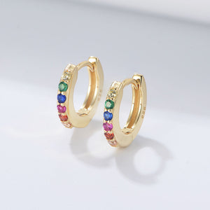 Ruby’s RainbowHoop Earrings
