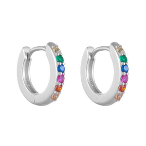 Ruby’s RainbowHoop Earrings Stella Harte