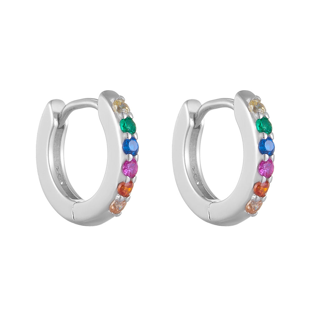 Ruby’s RainbowHoop Earrings