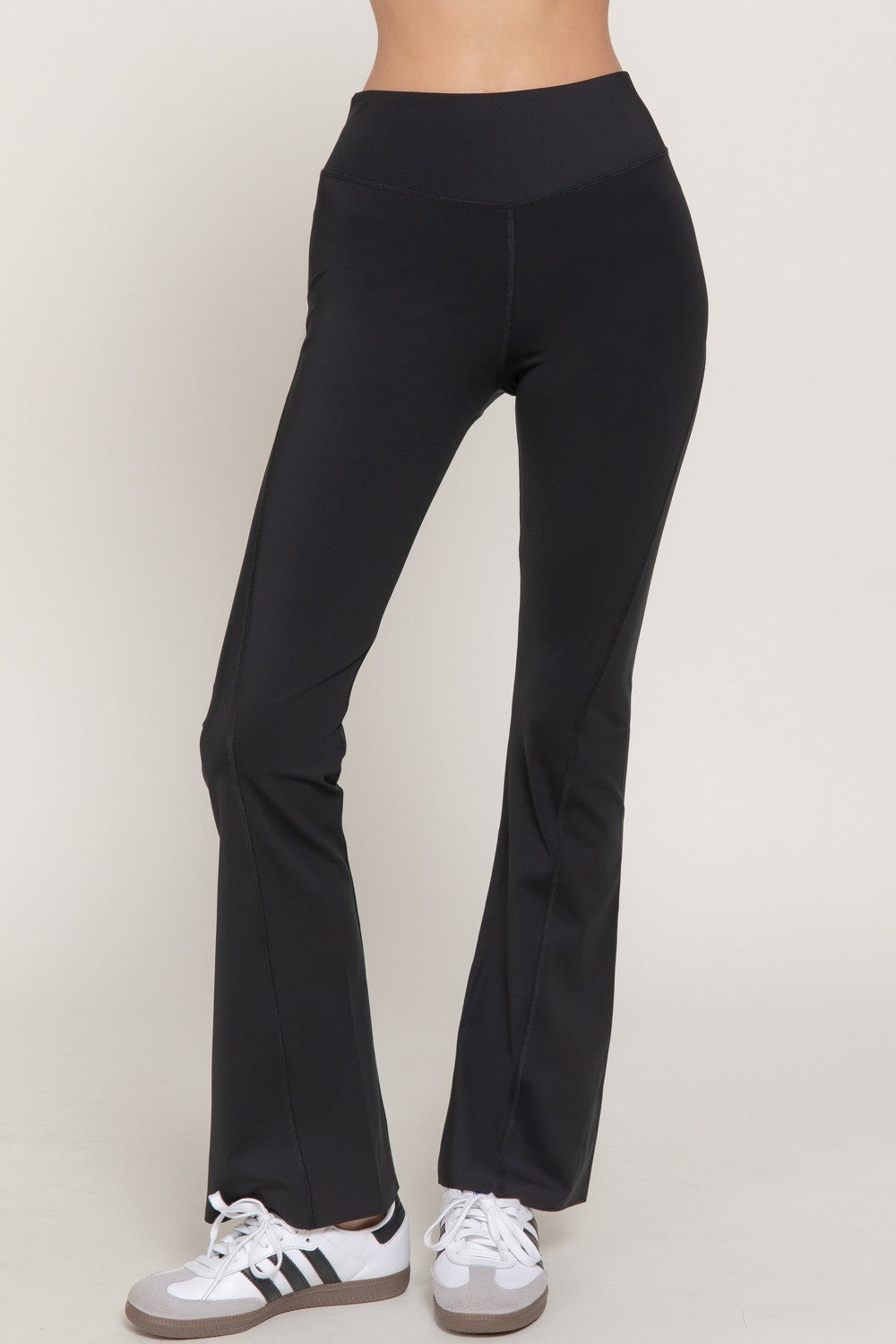 Flared Hem Work Out Pants