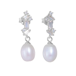 Elise’s PearlFrost Earrings Stella Harte