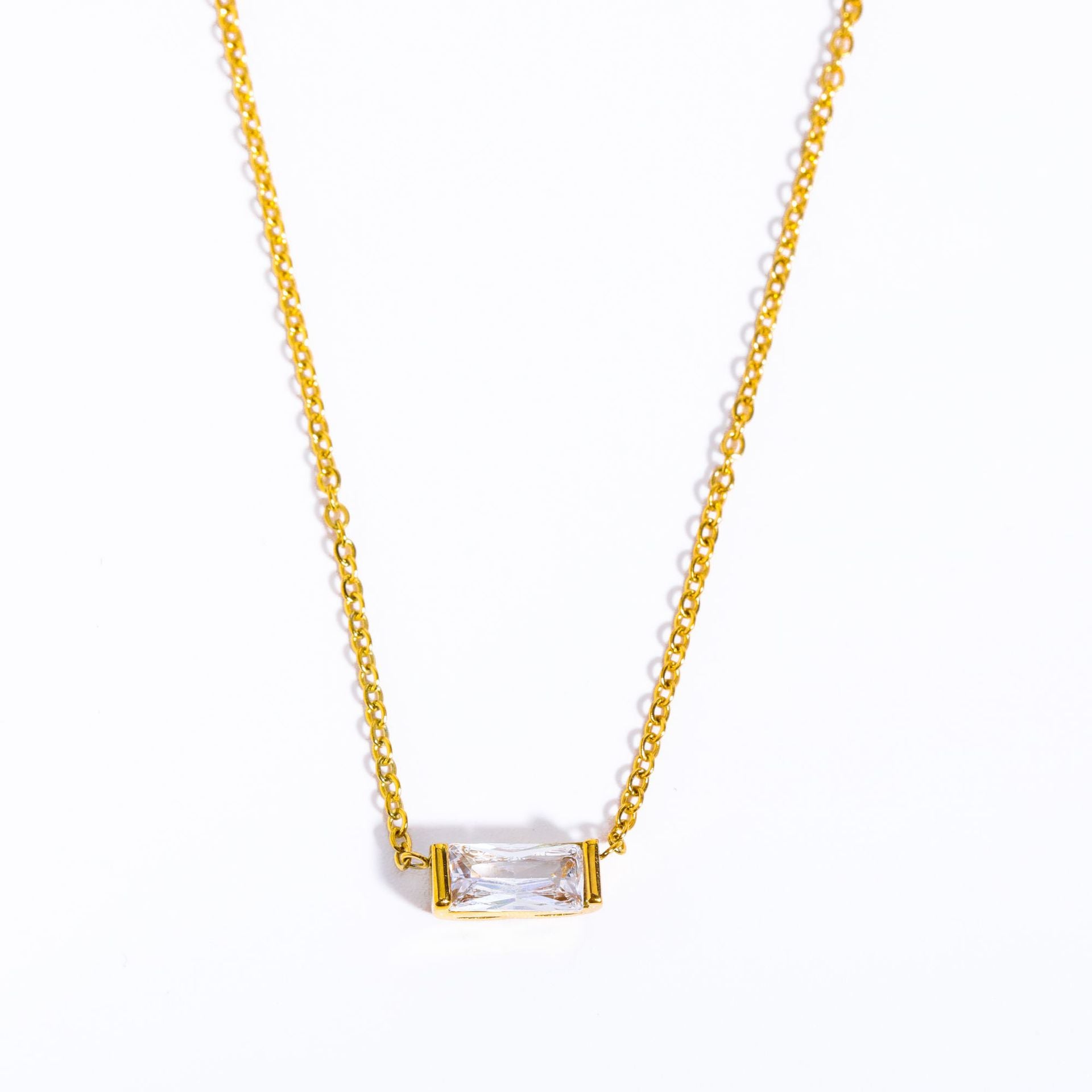 Birthstone Bar Necklace