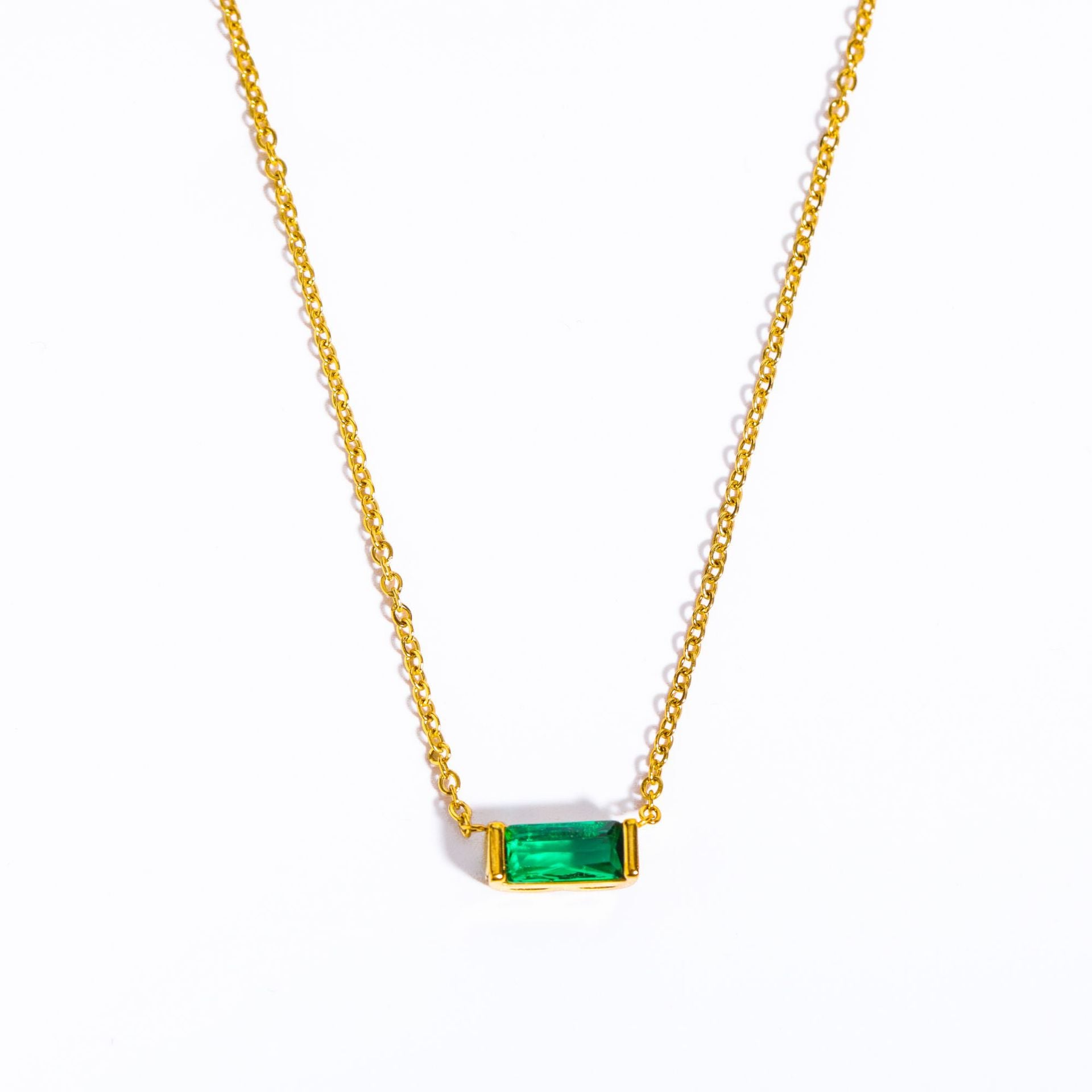 Birthstone Bar Necklace