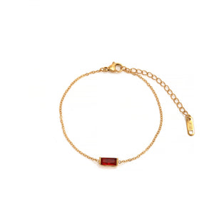 Birthstone Bar Necklace