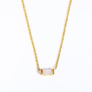 Birthstone Bar Necklace