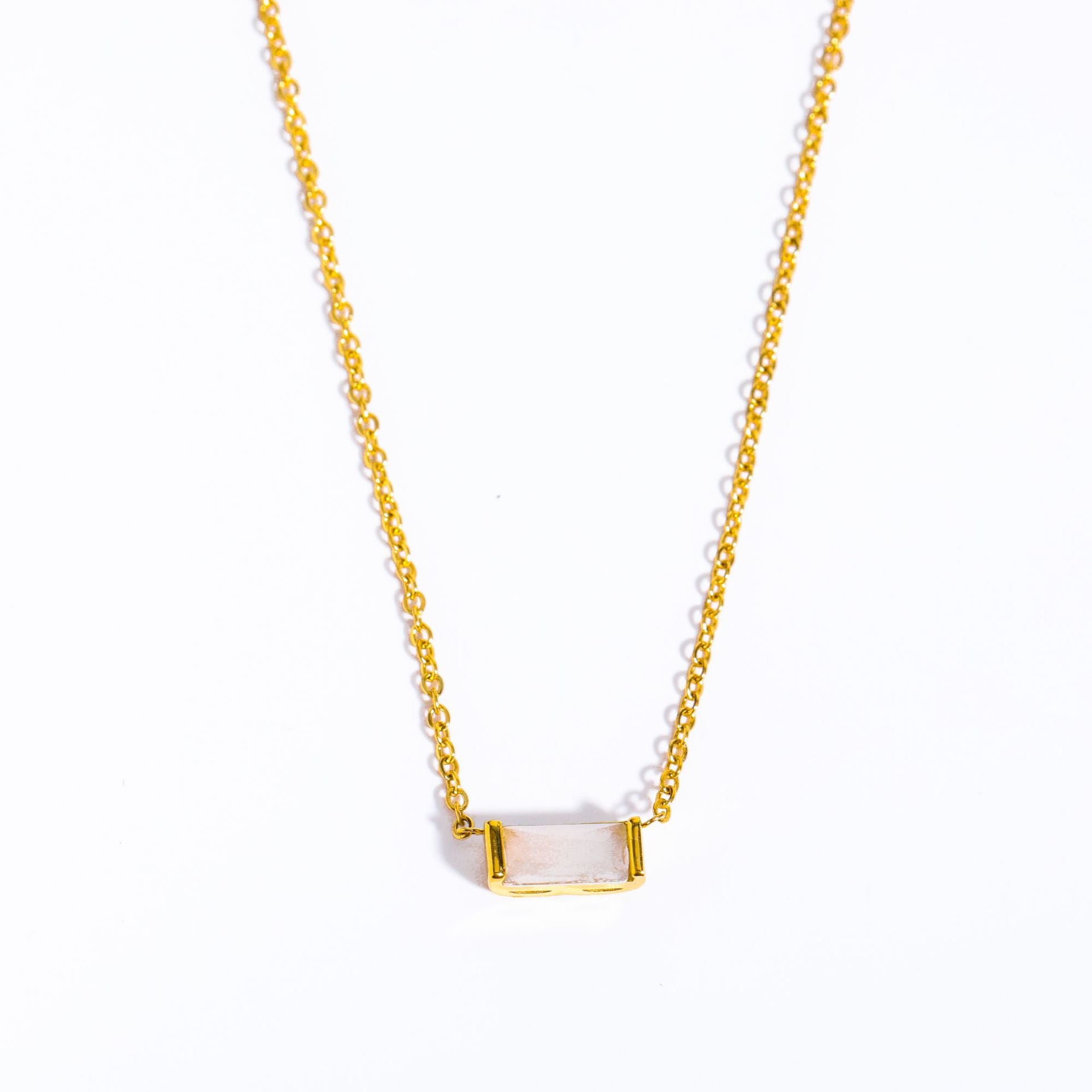 Birthstone Bar Necklace