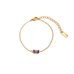 Birthstone Bar Necklace