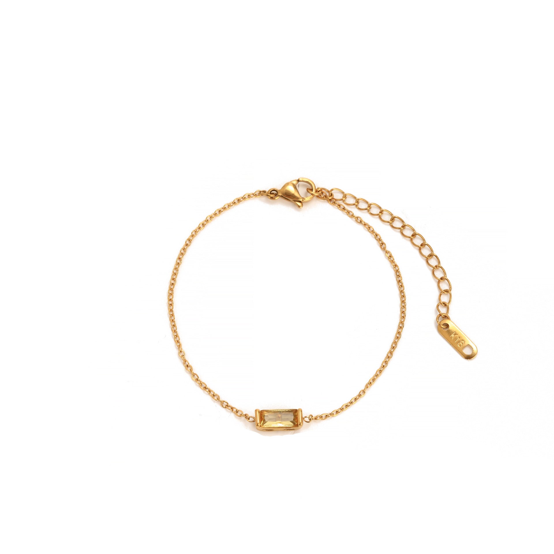 Birthstone Bar Necklace