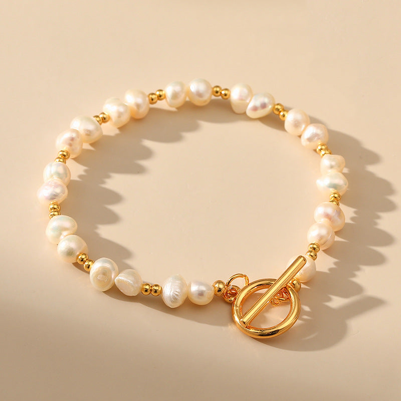 Dewdrop Pearl Bracelet