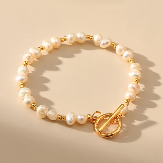 Dewdrop Pearl Bracelet