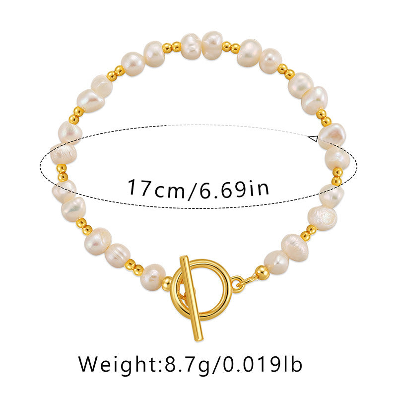 Dewdrop Pearl Bracelet