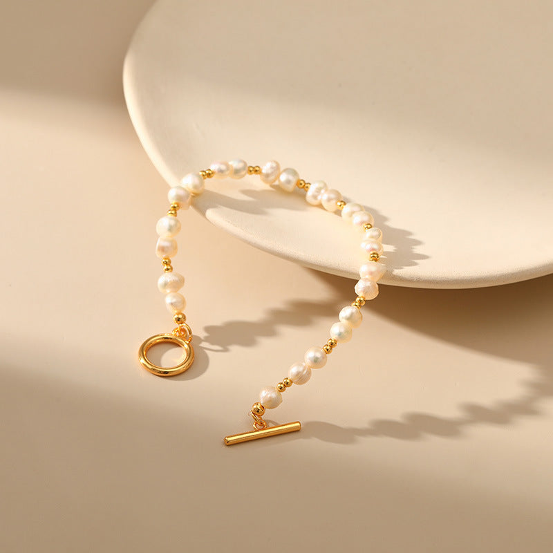 Dewdrop Pearl Bracelet