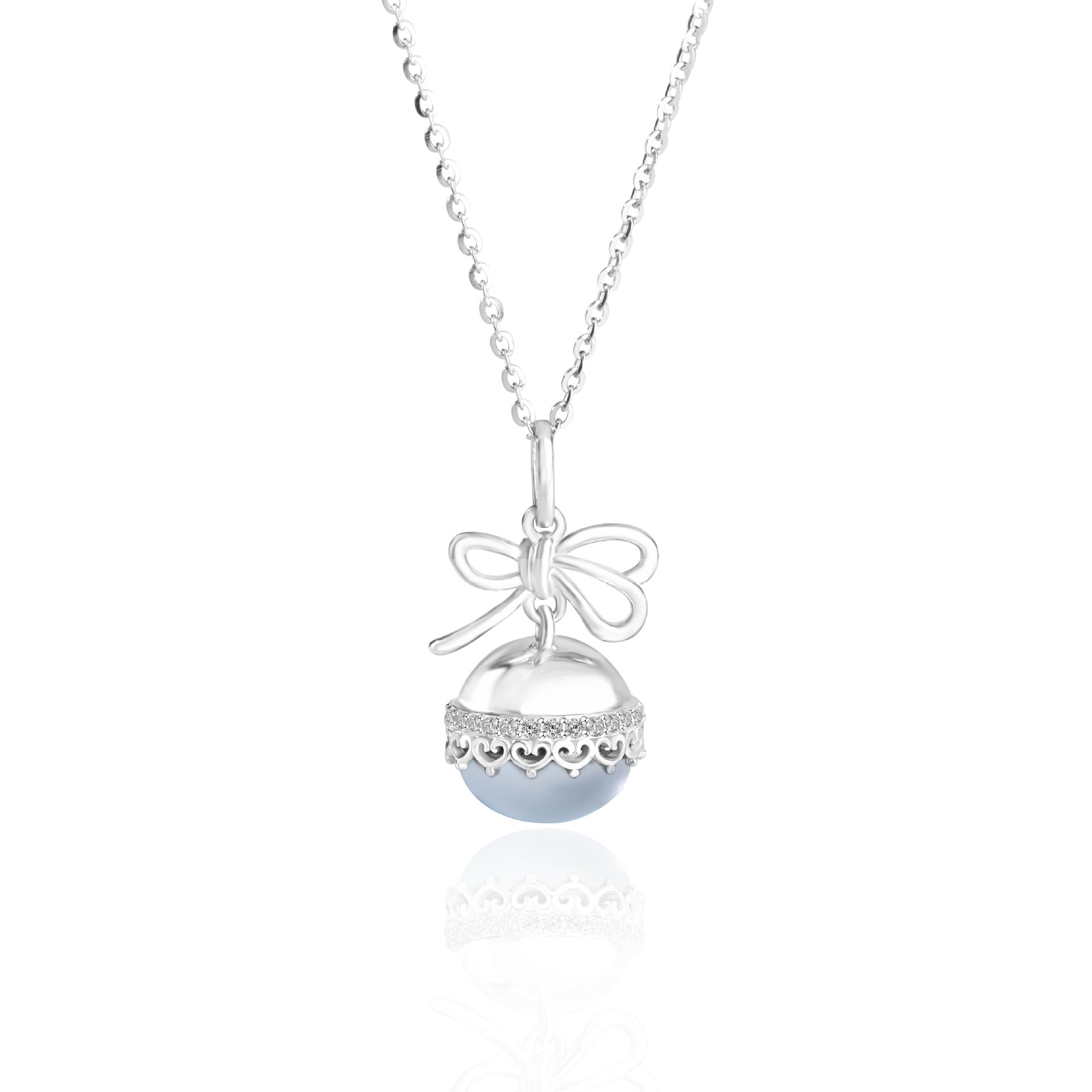 Christmas Ribbonial Necklace