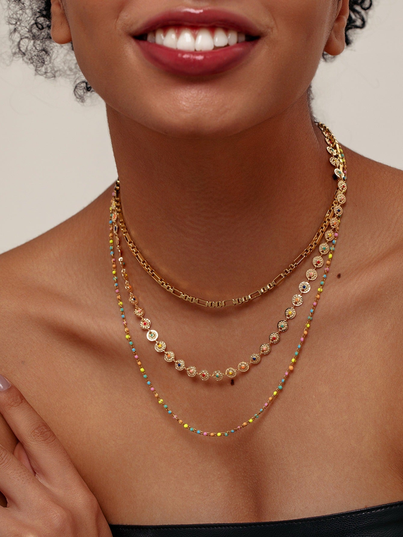 Rainbow Melody Necklace Stella Harte