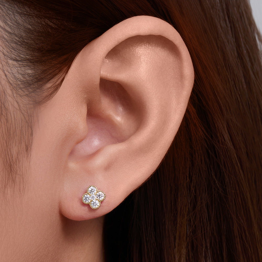 Dazzling Clover Earrings Stella Harte