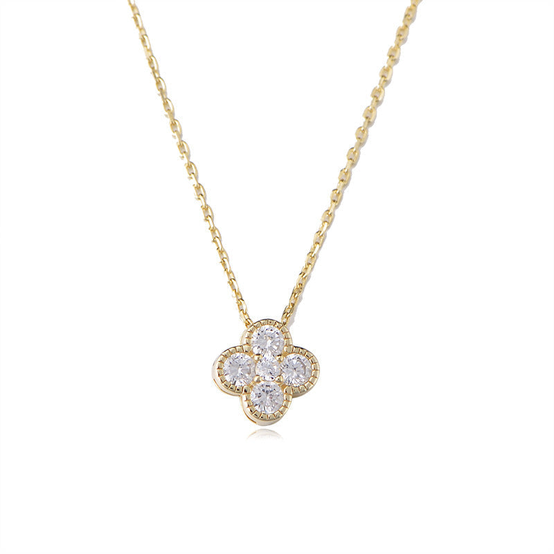 Dazzling Clover Necklace Stella Harte