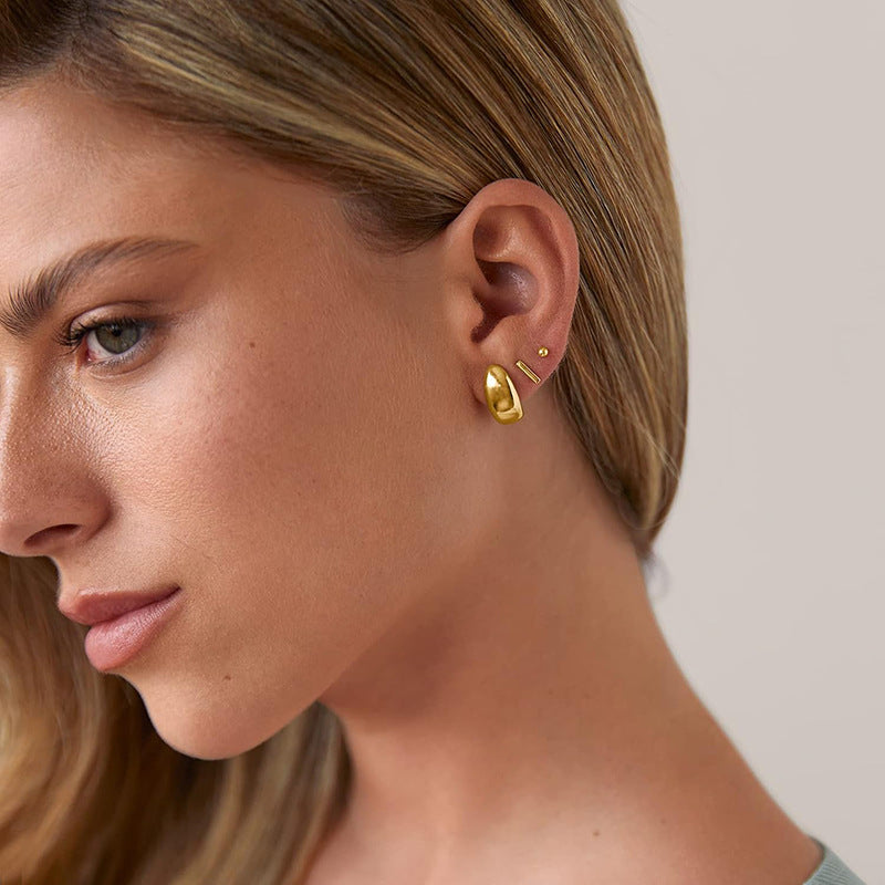 Golden Embrace Earrings Stella Harte