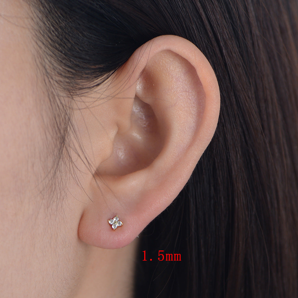 Celestial Cluster Stud Earrings Stella Harte