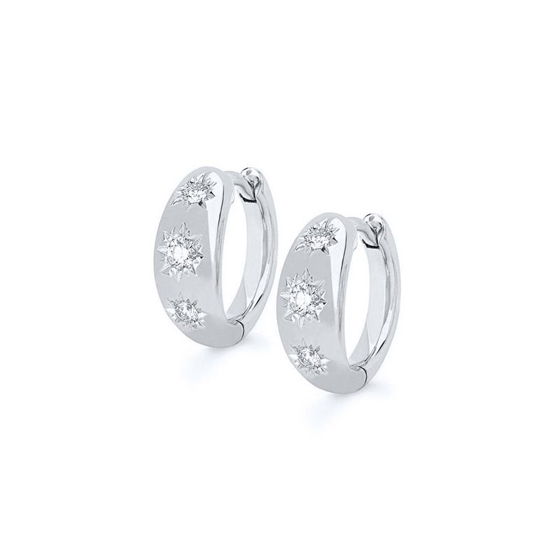 Starlight Huggies Earrings Stella Harte