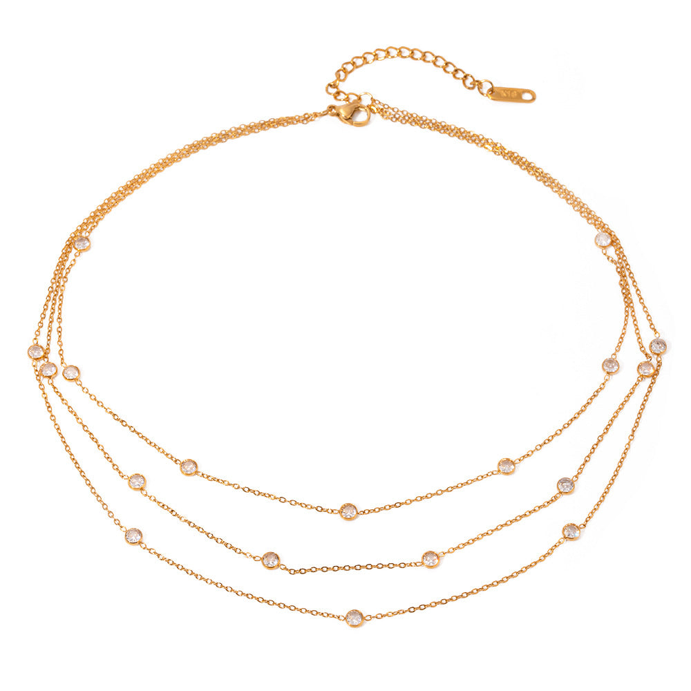 Stardust Ripple Necklace Stella Harte