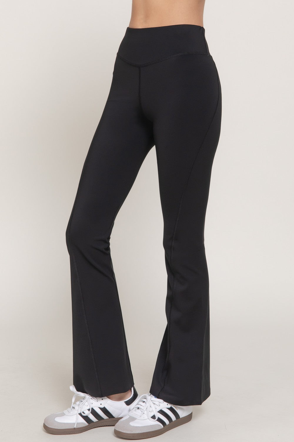 Flared Hem Work Out Pants