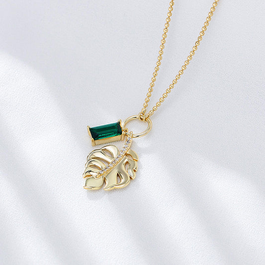Verdant Leaf Necklace