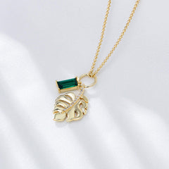 Verdant Leaf Necklace