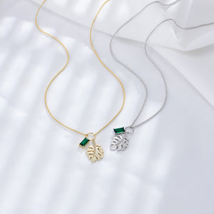 Verdant Leaf Necklace