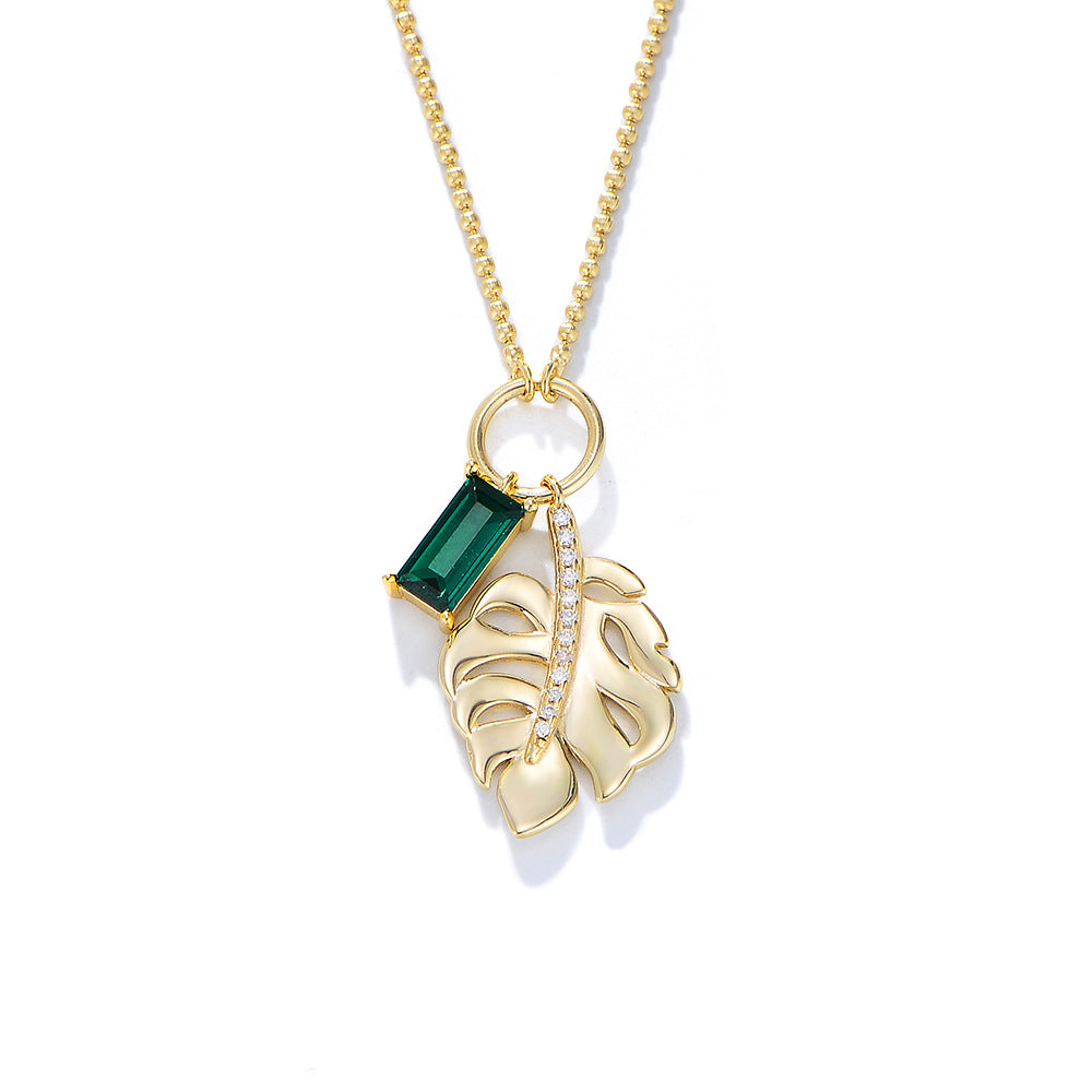 Verdant Leaf Necklace