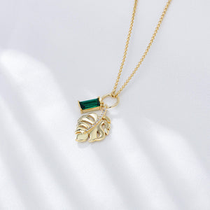 Verdant Leaf Necklace