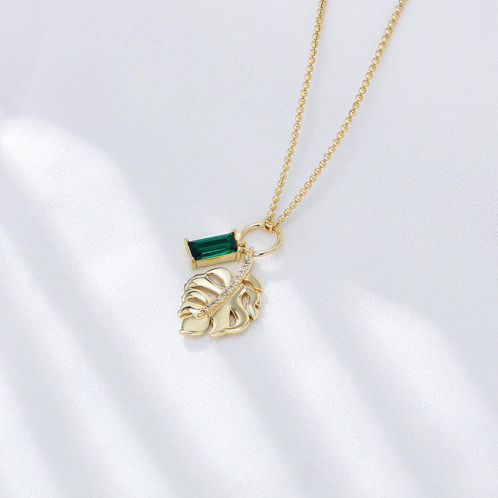 Verdant Leaf Necklace