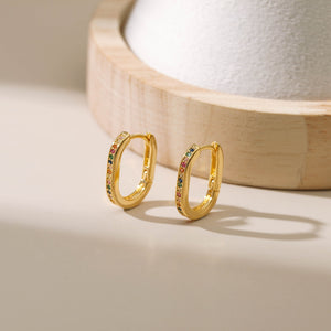 Prism Oval Hoops