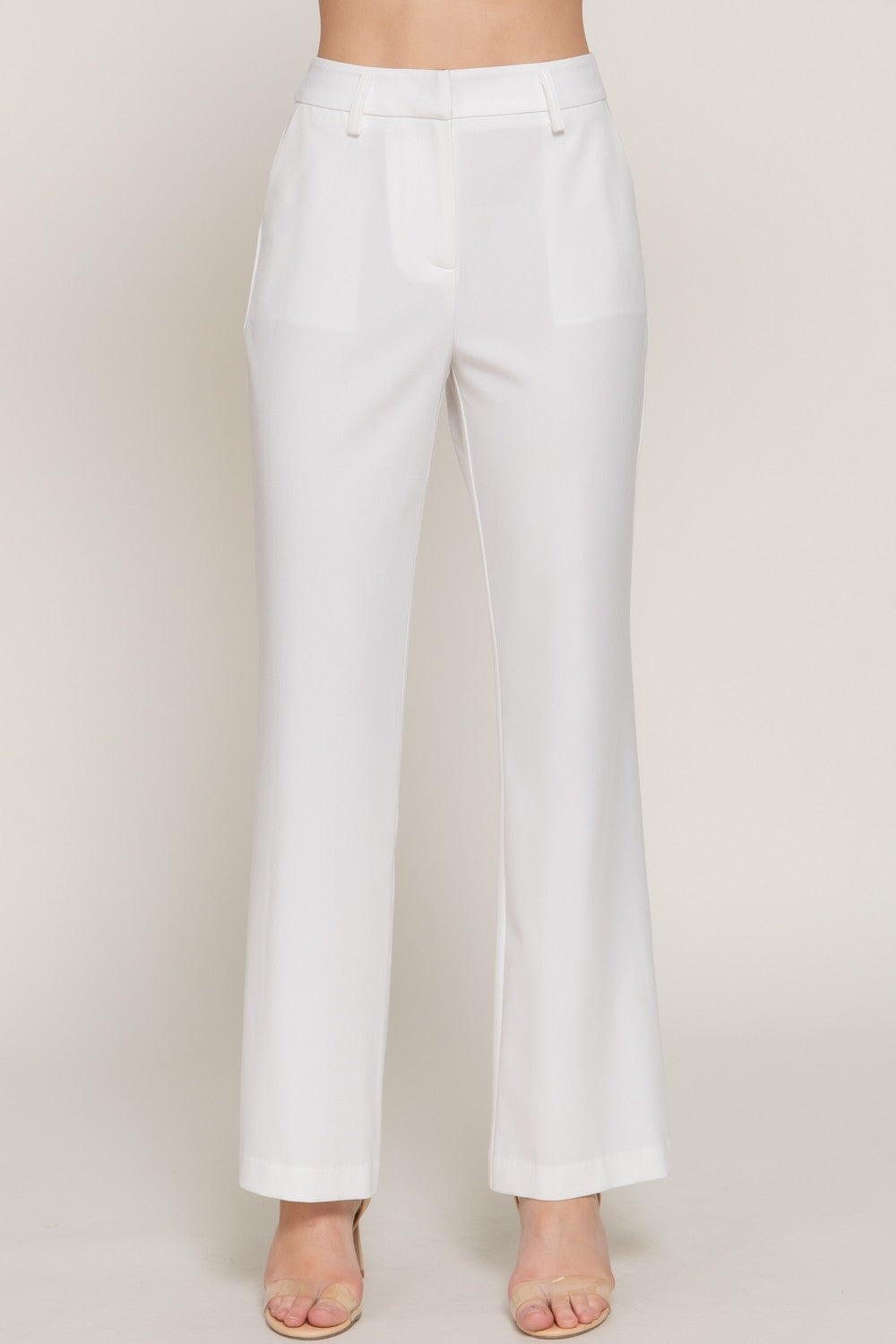 Straight Suit Pants