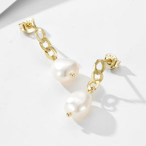 Nora’s BaroqueShine Earrings Stella Harte