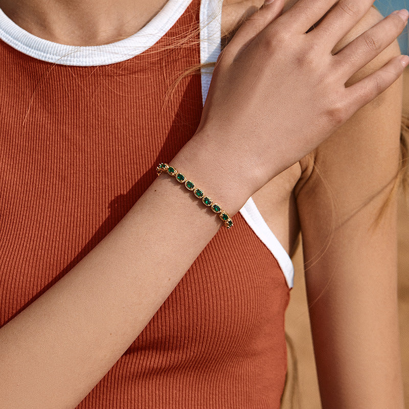 Emerald Whisper Chain