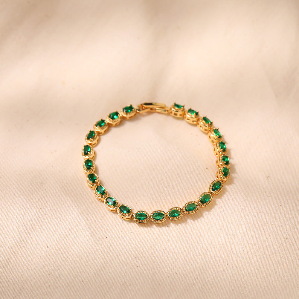 Emerald Whisper Chain