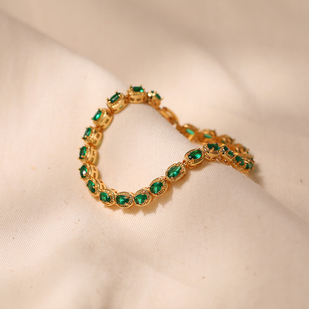 Emerald Whisper Chain