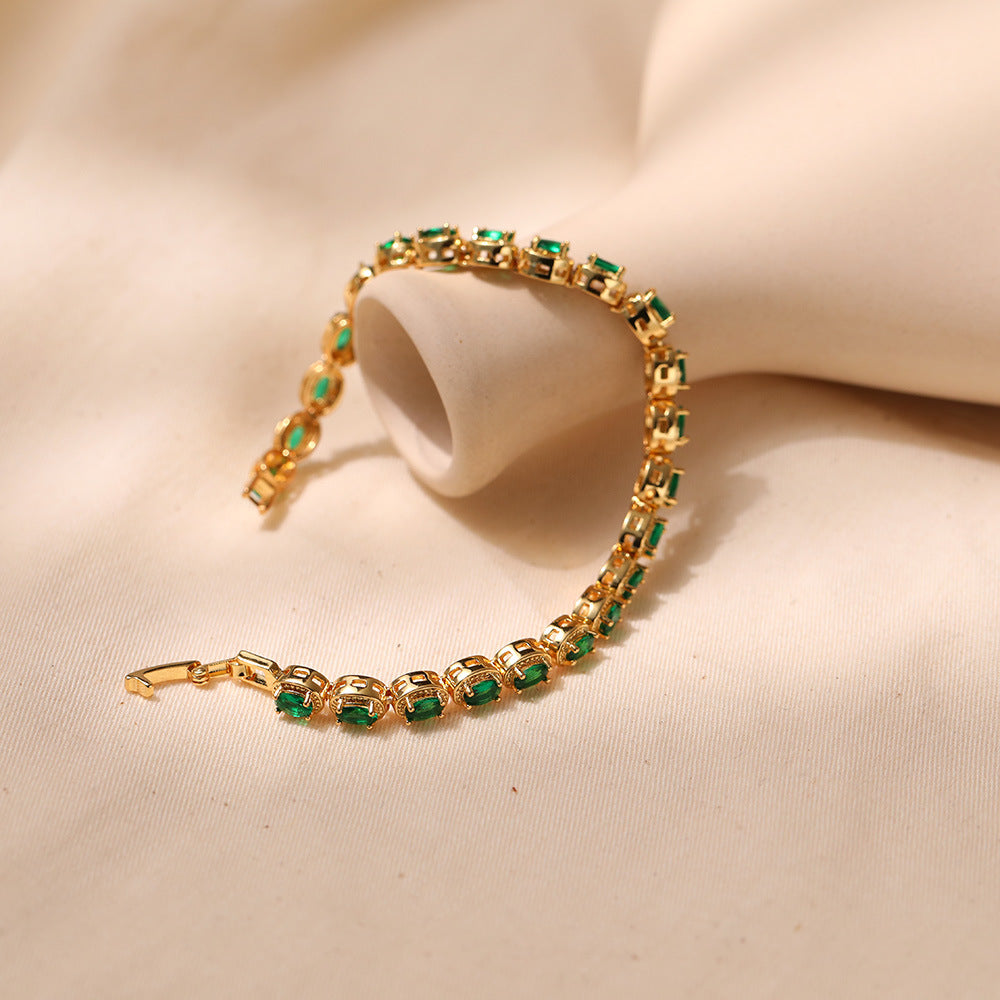 Emerald Whisper Chain