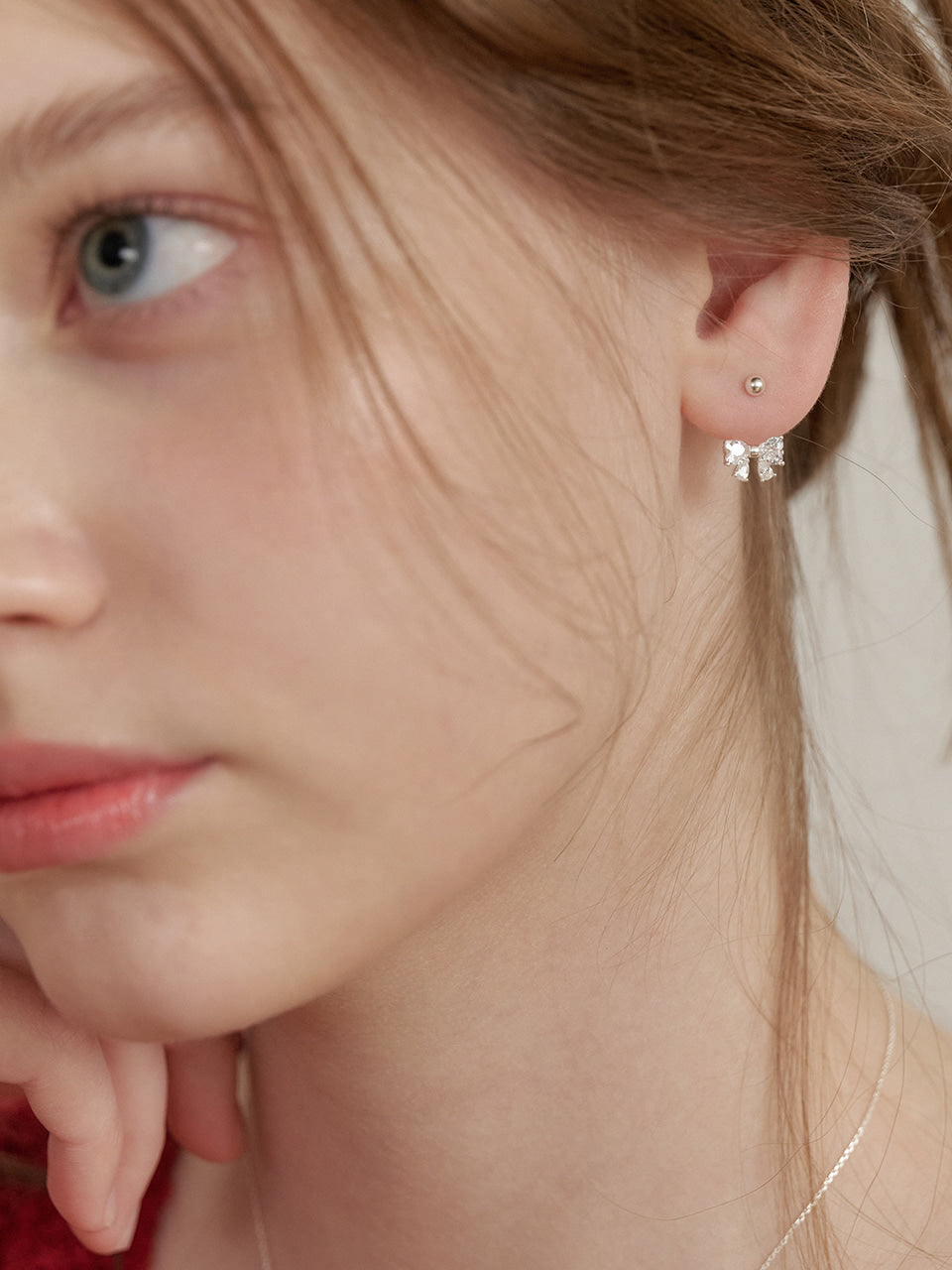 Petite Sparkle Butterfly Earrings Stella Harte
