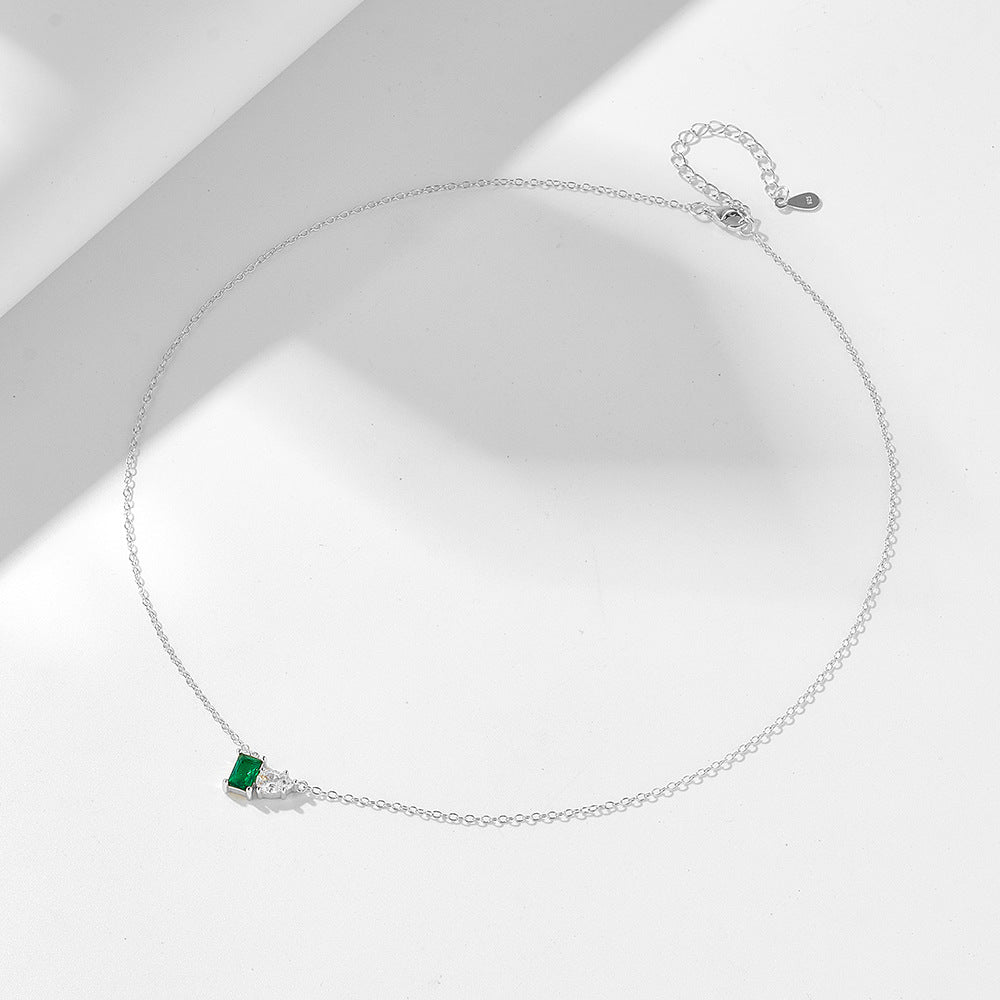 Emerald Duo Necklace