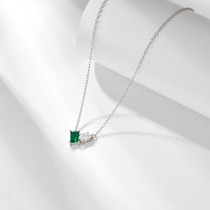 Emerald Duo Necklace