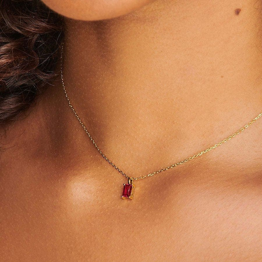 Bar Glow Necklace Stella Harte