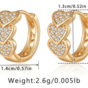 Triple Heart Hoops