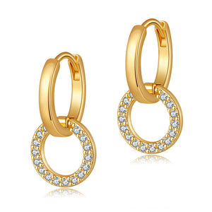 Linked Crystal Hoops